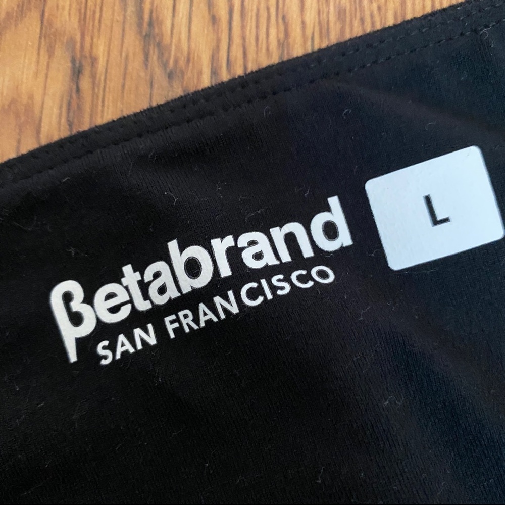 Black Betabrand Athletic Pants (Yoga Pants)